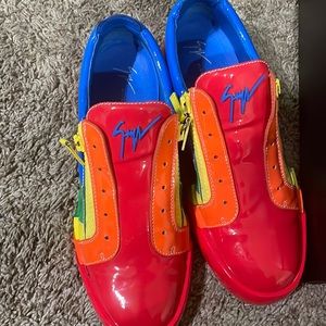 Giuseppe Zanotti multi color sneakers